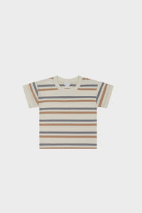 Jamie Kay - Pima Cotton Eddie T- Shirt - Hudson Stripe