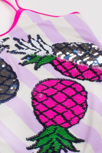 Shade Critters - Flip Sequin 1 Piece - Magenta Pineapple