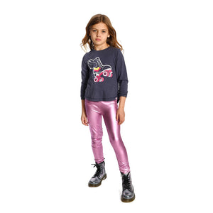 Appaman - Metallic Pink Legging