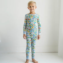 Load image into Gallery viewer, Little Sleepies - Jungle Safari Two-Piece Bamboo Viscose Pajama Set