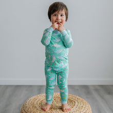 Load image into Gallery viewer, Little Sleepies - Shark Soiree Two-Piece Bamboo Viscose Pajama Set
