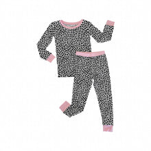Load image into Gallery viewer, Little Sleepies - Snow Leopard - Two-Piece Bamboo Viscose Pajama Set