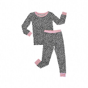 Little Sleepies - Snow Leopard - Two-Piece Bamboo Viscose Pajama Set