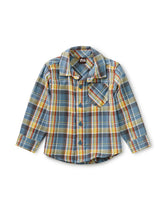 Load image into Gallery viewer, Tea Collection - Plaid Baby Shirt - Huascaran Plaid
