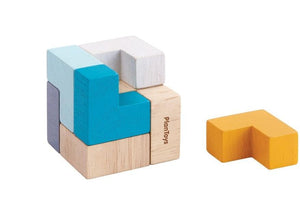 PLAN Toys - 3D Puzzle Cube