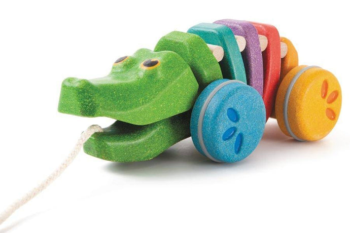 Plan Toys - Rainbow Alligator