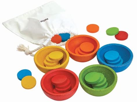 Plan Toys - Sort & Count Cups
