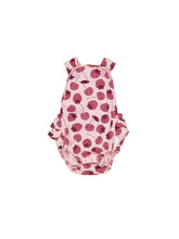 Load image into Gallery viewer, Huxbaby - Organic Berry Frill Playsuit - Rose