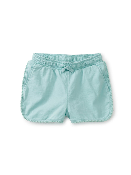 Tea Collection - Pom Pom Shorts - Canal Blue