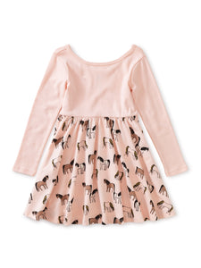 Tea Collection - Ballet Skirted Dress - Painted Ponies