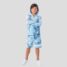 Load image into Gallery viewer, Appaman - Preston Shorts - Terry Sky Tie Dye