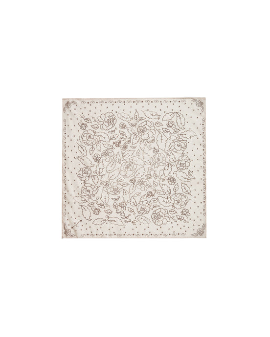 Rylee + Cru - Western Floral Bandana - Stone