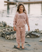 Load image into Gallery viewer, Rylee + Cru - Terry Crewneck - Bon Voyage - Mauve