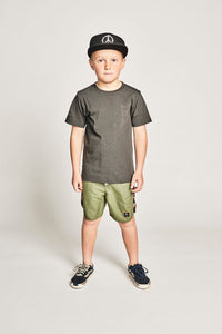 Munster Kids - Racer BShort - Olive