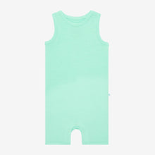 Load image into Gallery viewer, Posh Peanut - Sea Glass - Racerback Short Length Romper