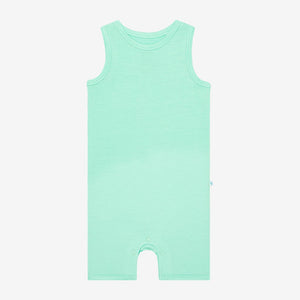 Posh Peanut - Sea Glass - Racerback Short Length Romper