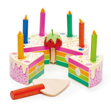 Load image into Gallery viewer, Tender Leaf Toys - Rainbow Birthday Cake