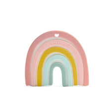 Load image into Gallery viewer, Loulou Lollipop - Silicone Teether Single - Pastel Rainbow