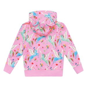 Rock Your Baby Rainbow Pegasus Hoodie Multicolored Jack Emmy