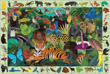Load image into Gallery viewer, Mudpuppy - Rainforest 64 Piece Search &amp; Find Puzzle