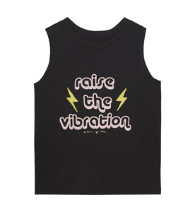 Spiritual Gangster - Raise The Vibration Girls Muscle Tank
