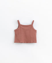 Load image into Gallery viewer, Play Up - Organic Ribbed Tank - Red Clay