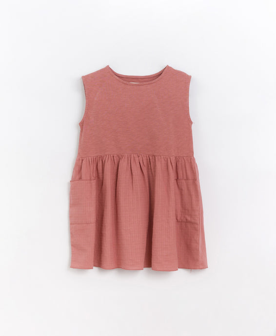 Play Up - Organic Sleeveless Dress - Red Clay