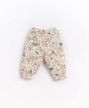 Load image into Gallery viewer, Play Up - Organic Infant Floral Joggers - Reed