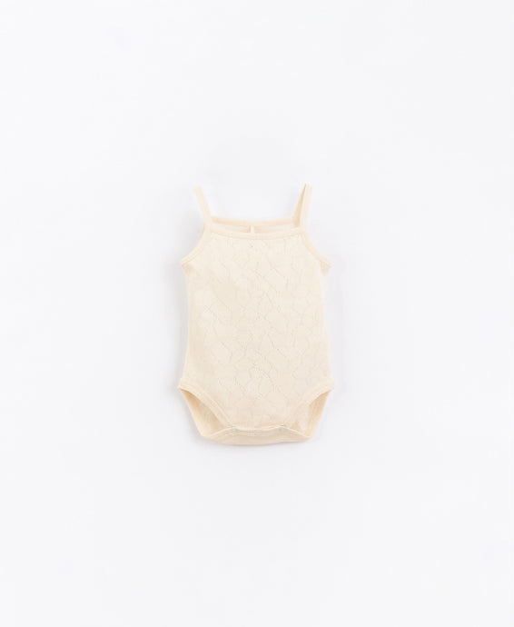 Play Up - Organic Sleeveless Bodysuit -  Reed
