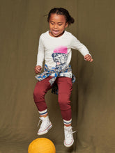 Load image into Gallery viewer, Stretch Cargo Leggings - Sangria