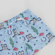 Load image into Gallery viewer, Pink Chicken - Boys Swim Trunk - Tiny Rodeo