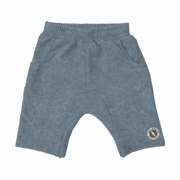 Tiny Whales - Rogue Cozy Time Shorts - Mineral River Blue