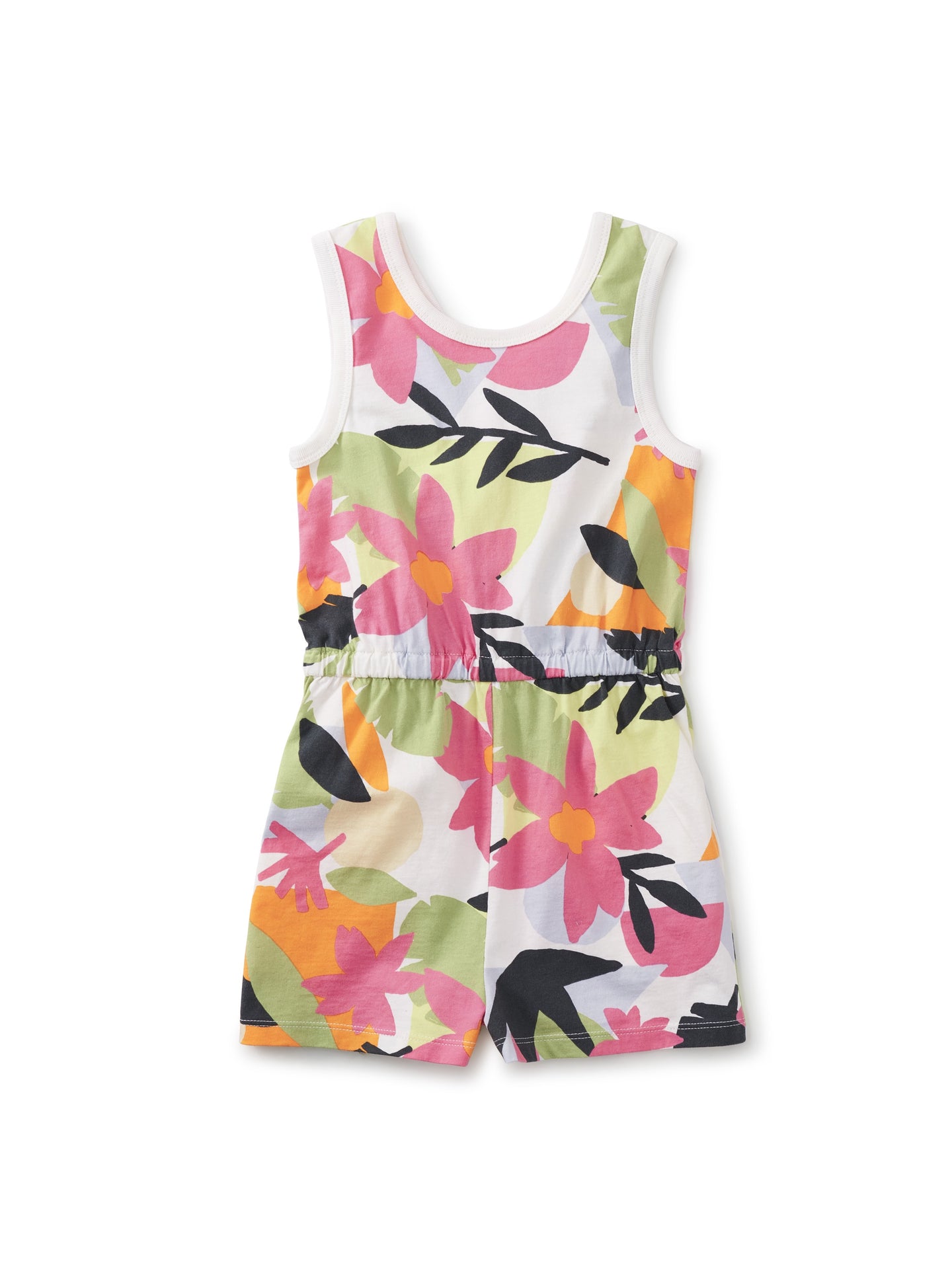 Tea Collection - Reversible Wrap Romper - Oasis Floral