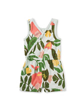Load image into Gallery viewer, Tea Collection - Reversible Wrap Romper - Tropical Floral