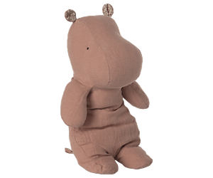 Safari Friends Medium Hippo - Old Rose