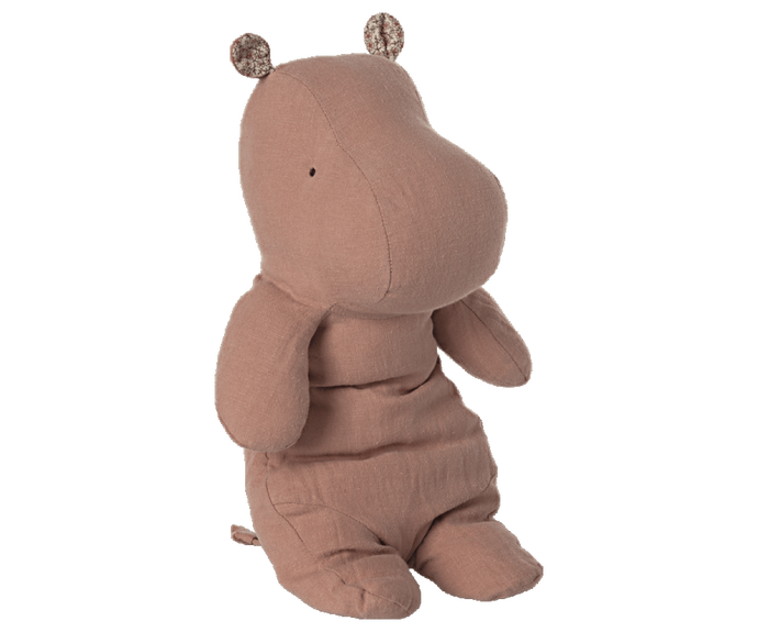 Safari Friends Medium Hippo - Old Rose