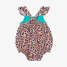 Load image into Gallery viewer, Posh Peanut - Roxy - Ruffled Cap Sleeve Bubble Romper