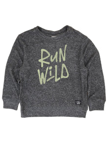 Run Wild Hacci Pullover - Dark Gray