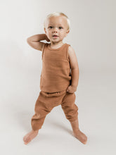 Load image into Gallery viewer, Quincy Mae - Organic Cotton Gauze Woven Tank - Rust