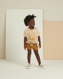 Rylee + Cru - Seaside Boxy Tee - Shell