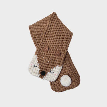 Doris Deer Knitted Scarf