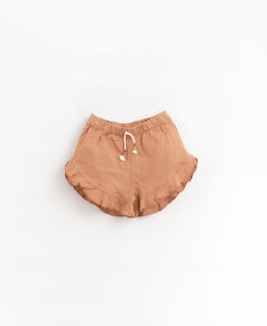 Play Up - Linen Frill Shorts - Scent