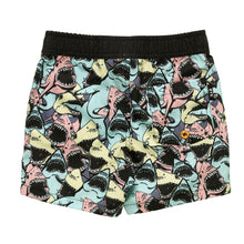Load image into Gallery viewer, Rock Your Baby - Shiver Boardshorts Shark Print - Multi