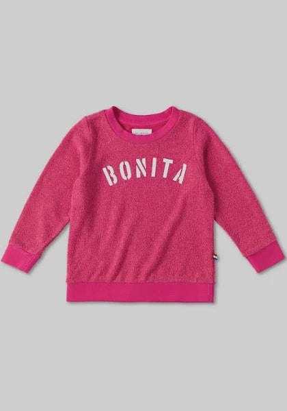 Baby Bonita Hacci Pullover - Dahlia