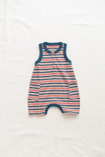 Load image into Gallery viewer, Fin &amp; Vince - Short Jumpsuit - Pima Cotton - Americana Stripe