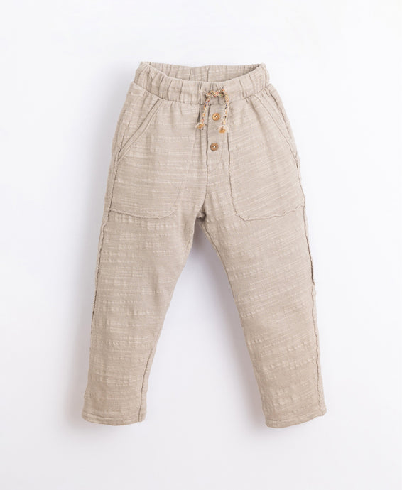 PLAYUP - Organic Trousers w/ Drawstring - Simplicity