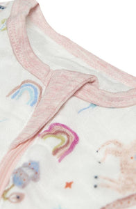 Loulou Lollipop - Muslin Sleep Bag 1 TOG - Unicorn Dream