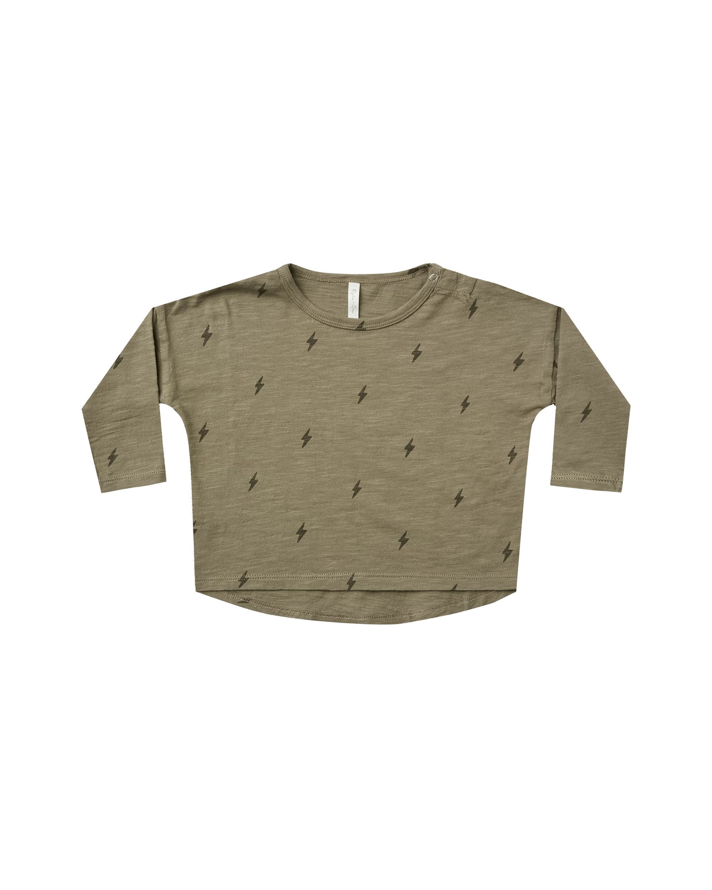 Lightning Bolts Longsleeve Tee - Olive