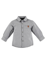 Load image into Gallery viewer, Babyface - Boys Button Down Shirt - Smoke