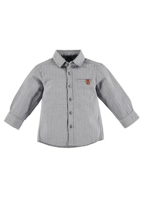 Babyface - Boys Button Down Shirt - Smoke